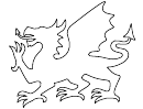 Welsh Dragon Pattern