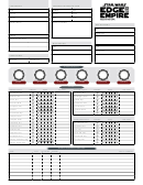 Edge Of The Empire Character Sheet