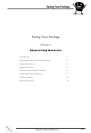 Improving Distress Worksheet Template Printable pdf