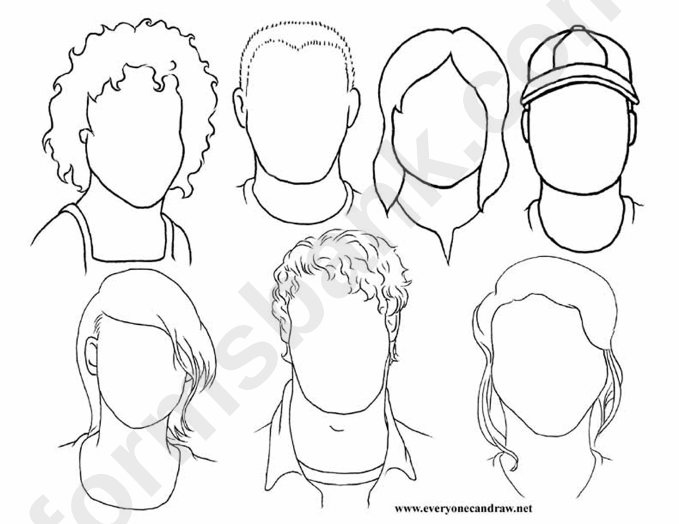 The First Steps To Drawing A Portrait Cheat Sheet