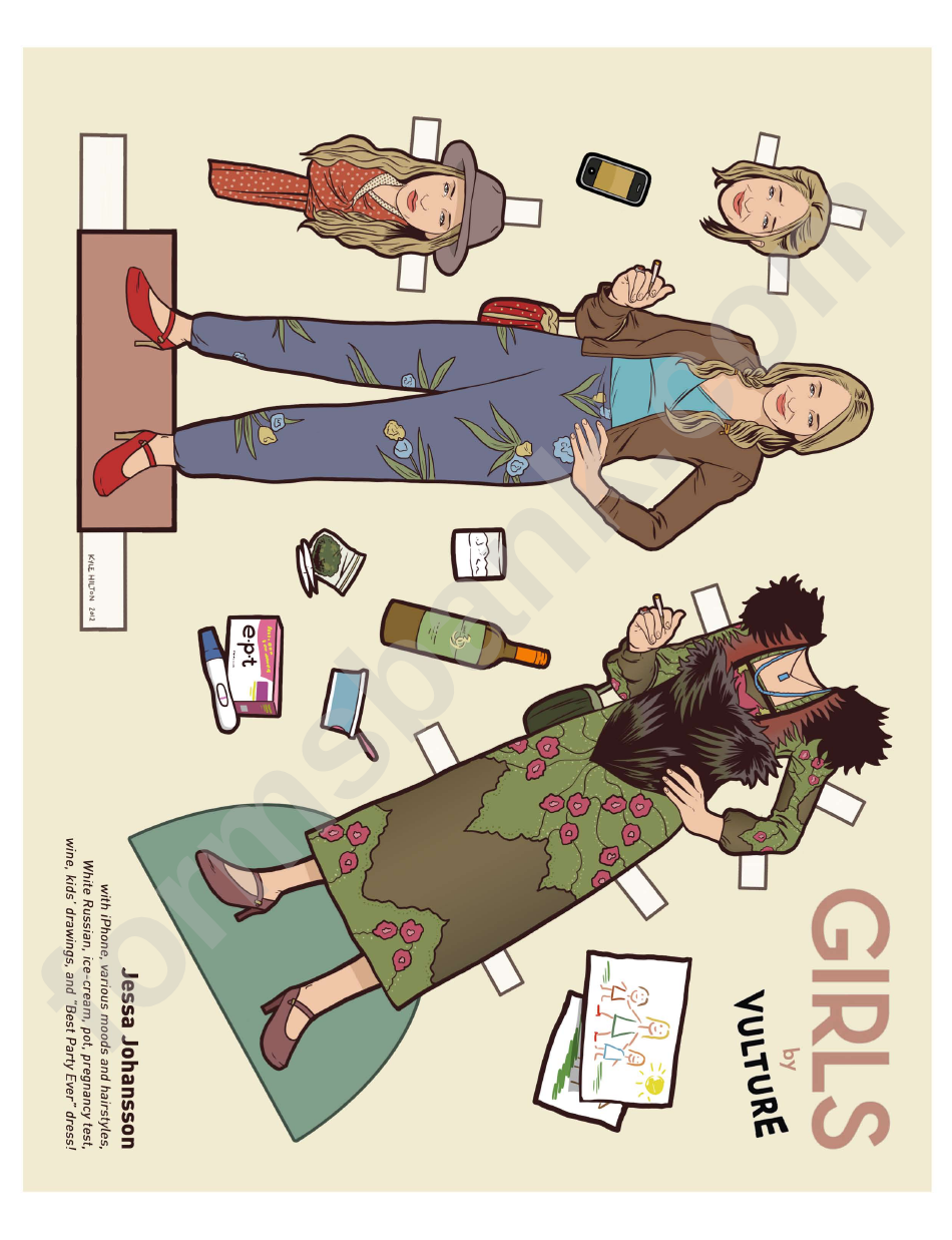 Girls By Vulture Template