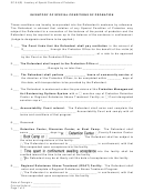 Inventory Of Special Conditions Of Probation Template