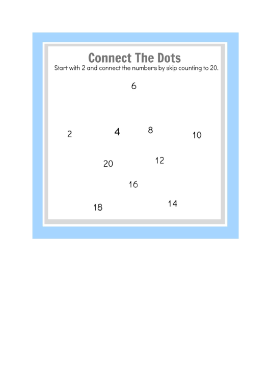 Blue Bordered Kids Activity Sheet Set Printable pdf