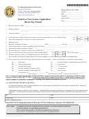 Form 027 - Wyoming Sales/use Tax License Application Direct Pay Permit