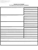 Form Dr 0145 - Colorado Power Of Attorney For Department-administered Tax Matters