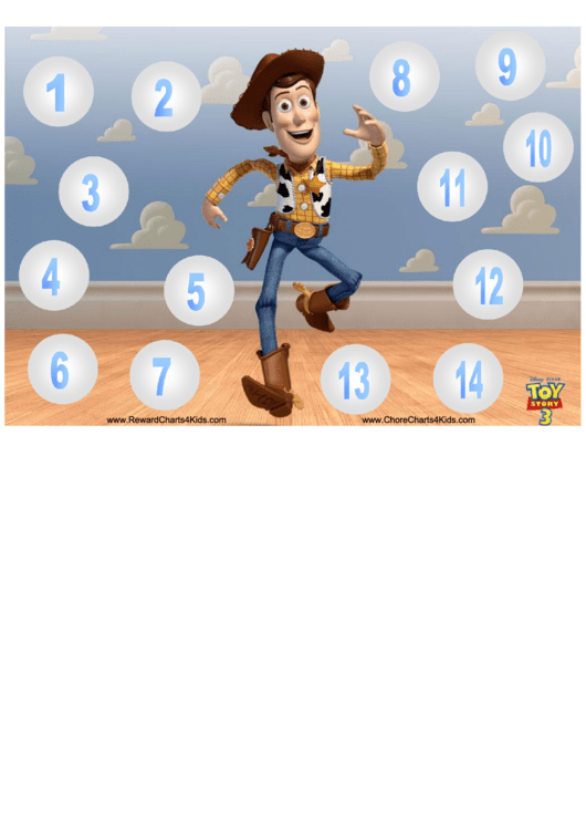 Toy Story Reward Chart Printable pdf