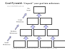 Goal Pyramid Template