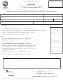 Fillable Form Dws 726 - Direct Wine Sellers Excise Tax Report Printable pdf