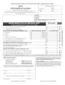 Business Privilege Tax Return - Township Of Palmer - 2010