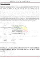 Ibps Clerk Exam Template With Answers Printable pdf