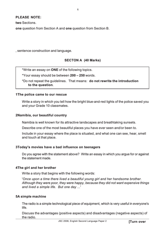 English As A Second Language Worksheet Template Printable pdf
