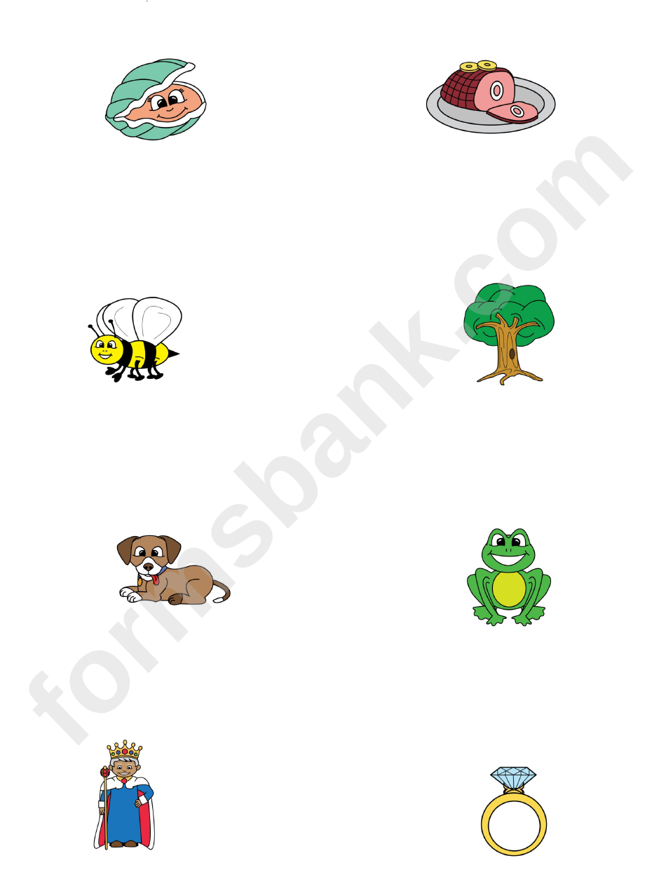 Fishing For Rhyme Phonological Awareness Activity Sheets