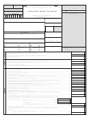 Form 480.20 - Corporation Income Tax Return Printable pdf