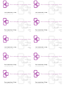 Violet Business Cards Template