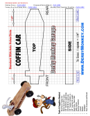 Pinewood Derby Coffin Car Template