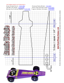 Pinewood Derby Atomic Wedgie Car Template
