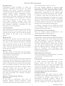 Form Ia 1120f Instructions - 2014 Printable pdf