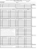 Connecticut Confidential Report For Personal Property Form - Yearly Summary Schedules