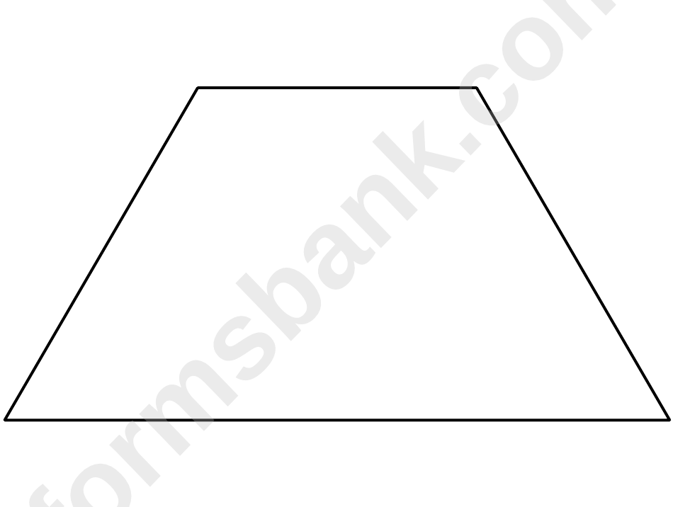 Trapezoid Pattern Template