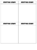 Blank Identifying Sounds Biology Flashcards Template