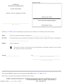 Form Mbca-11 - Domestic Business Corporation - Articles Of Dissolution