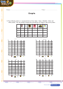 Ploting Graphs Worksheet With Answer Key