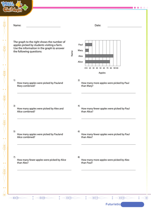 Graph And Data Worksheet With Answer Key Printable pdf