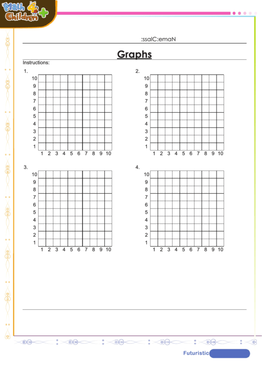 Bar And Linear Graphs Worksheet Printable pdf