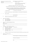 Form 260.105.33/34 - Notice To California Commissioner Of Corporations Of Transaction