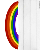 A4 Rainbow Template