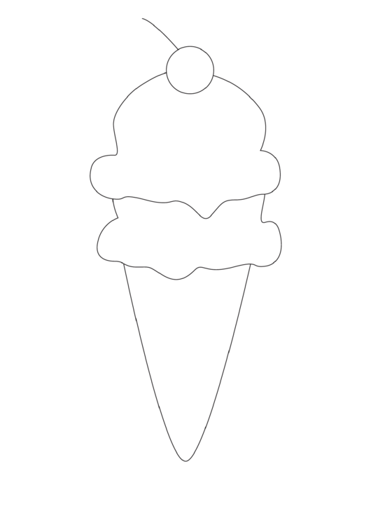 Ice Cream Cone Templatepdf Google Drive Cream Ice Printable Ice Cream 