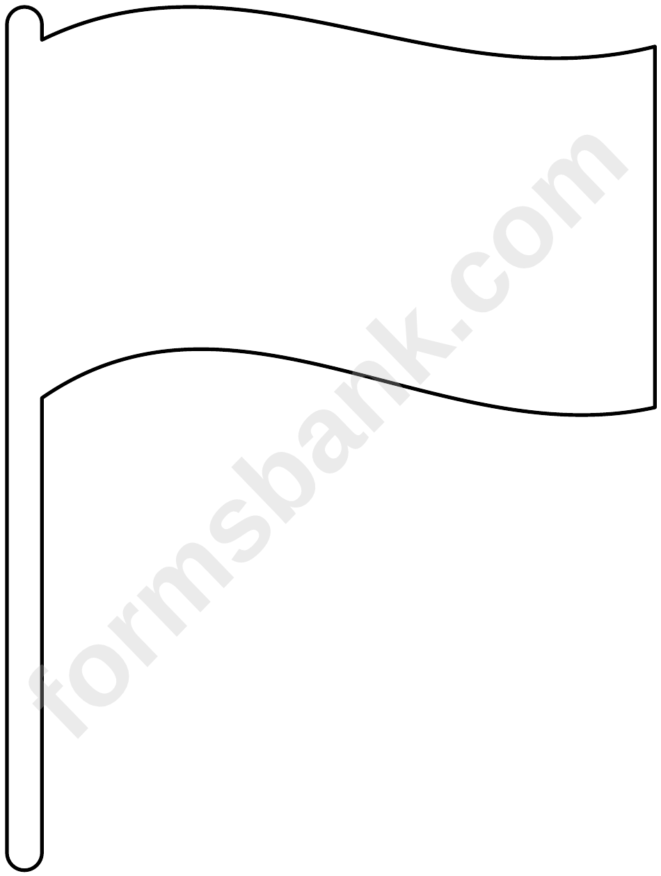 Blank Flag Template Printable Pdf Download