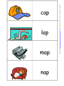 The Ap Word Family Flash Card Template