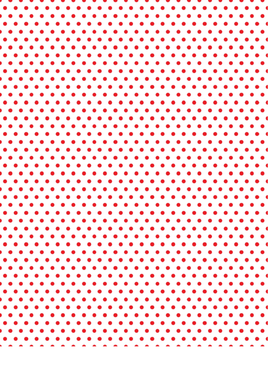 Red Dots On White Paper Template Printable pdf