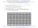 About Human Body Muscles - Easy Science For Kids Worksheet