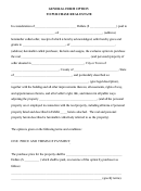 General Form Option To Purchase Real Estate Printable pdf