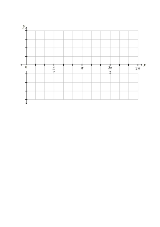 0 To 2pi With Background Grids Graph Paper Printable pdf
