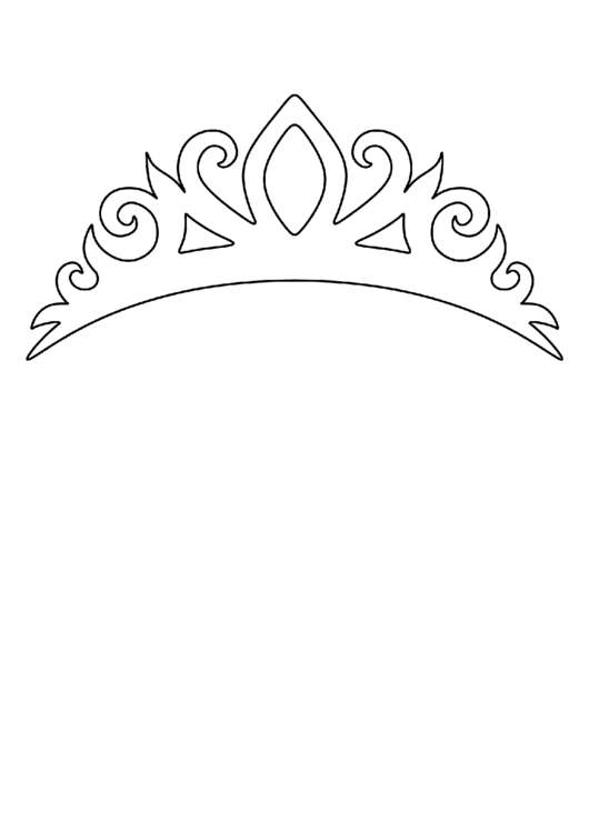 Princess Crown Template Printable Pdf Download
