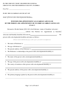 Form C - Petition For Appointment As Guardian Advocate Of The Person And Appointment Of Standby Guardian Advocate - Seminole County