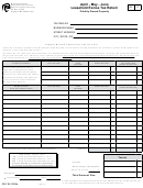 Form Rev 86 - Washington April May June Leasehold Excise Tax Return
