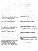 Form Dhcs 0008 - California Proof Of Citizenship And Identity Requirements (spanish) - Health And Human Services Agency