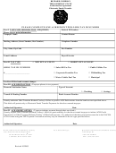 Authorization Agreement Electronic Funds Transfer Form