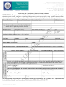Application For Certificate Of Marital Status In Maine