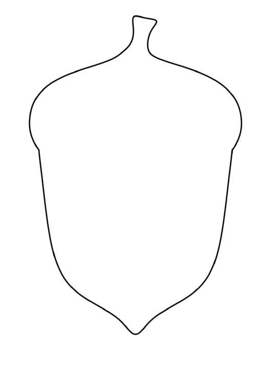 Simple Acorn Pattern