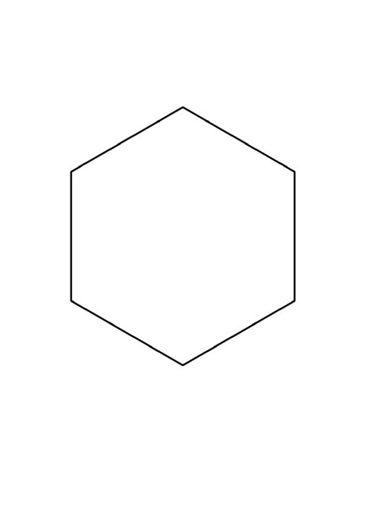 hexagon template