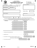 Form 7595ez - Ground Transportation Tax Short Form For 4 Cabs Or Less - City Of Chicago