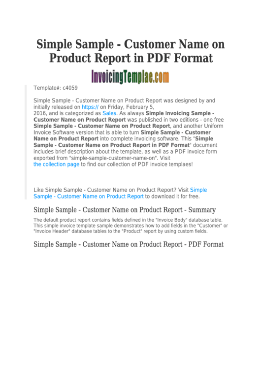 Company Invoice Template Printable pdf