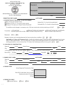 Form In-1741 - Application For Single Family Residential
