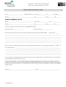 Form Tp106 - Adult Health History