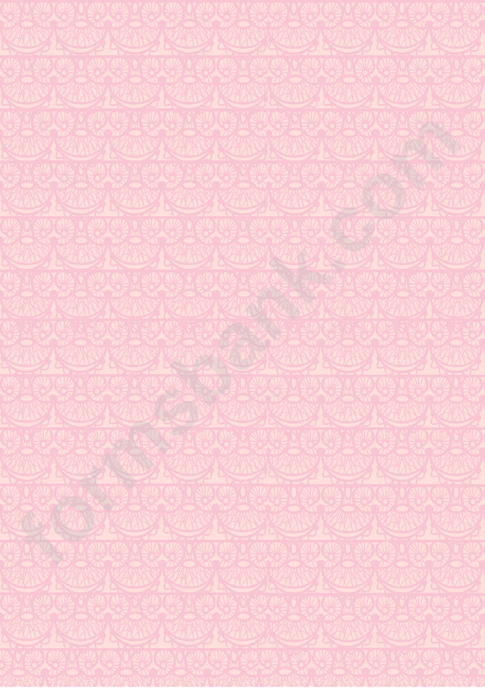 Light Pink Lace Decorative Paper